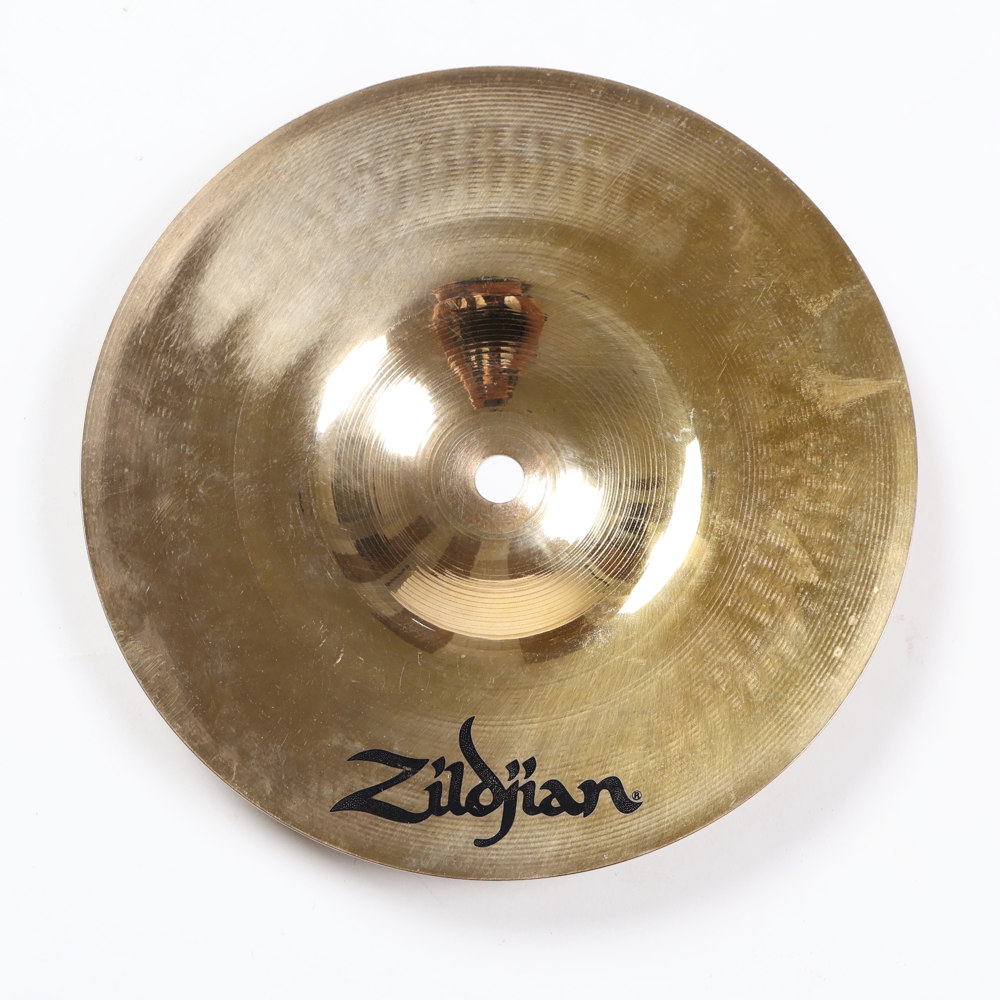 【中古】 スプラッシュシンバル ジルジャン ZILDJIAN A CUSTOM SPLASH 8インチ 裏面