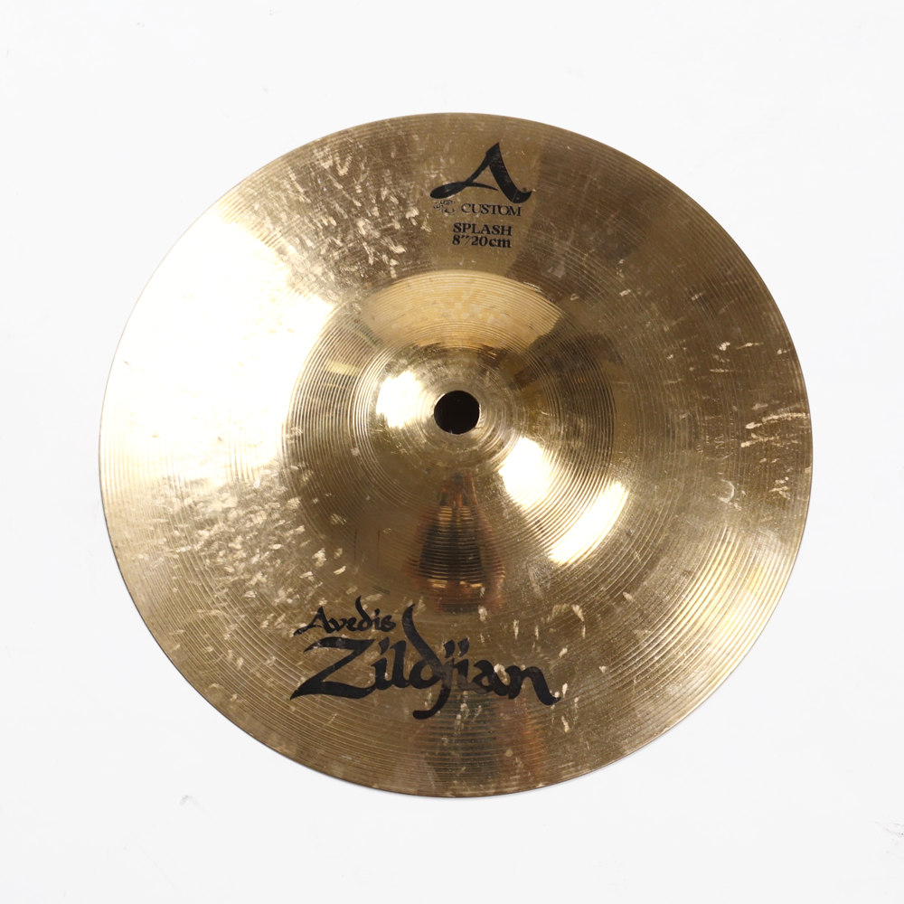 【中古】 スプラッシュシンバル ジルジャン ZILDJIAN A CUSTOM SPLASH 8インチ