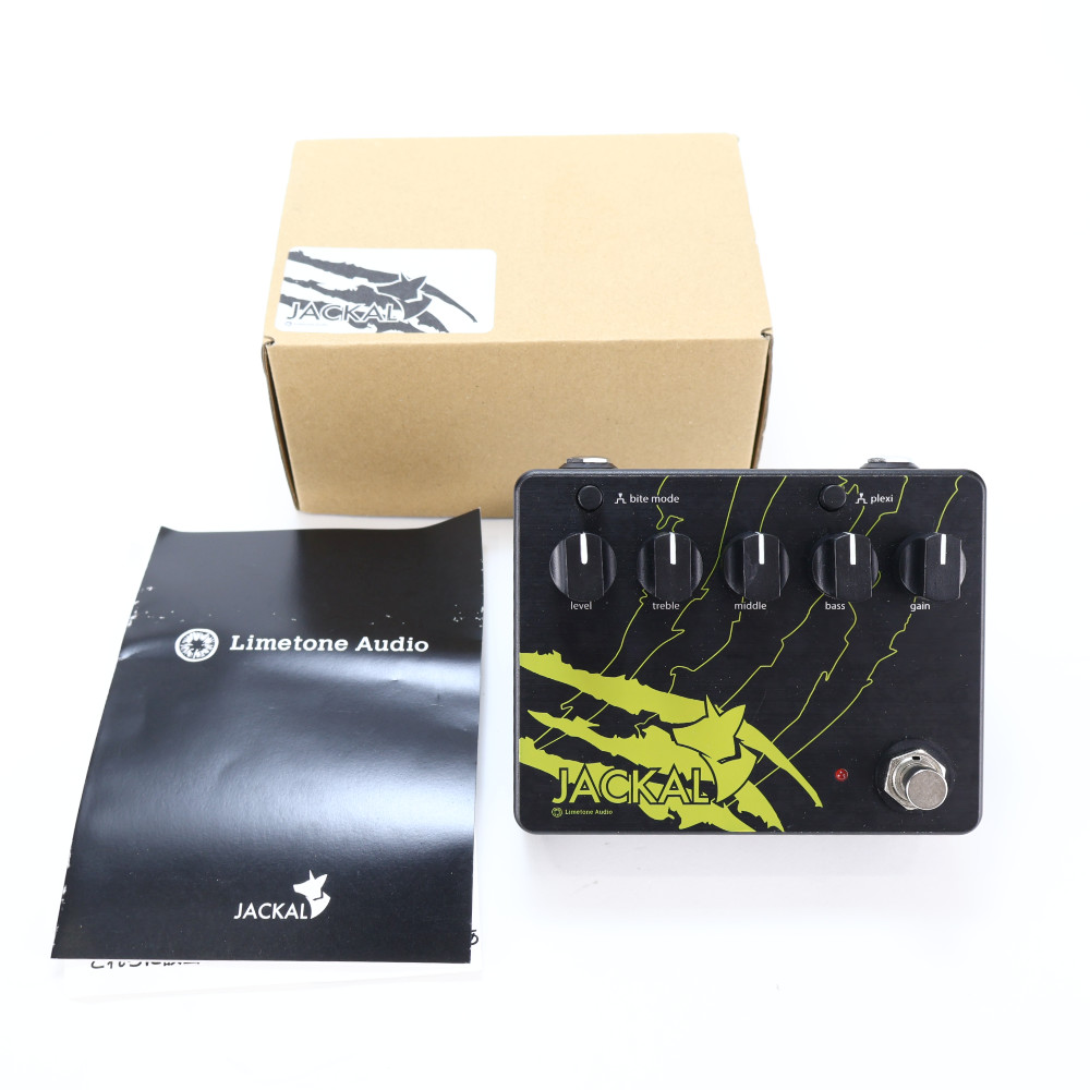 【中古】 Limetone Audio JACKAL ハイゲインドライブペダル ギターエフェクター ライムトーンオーディオ ジャッカル