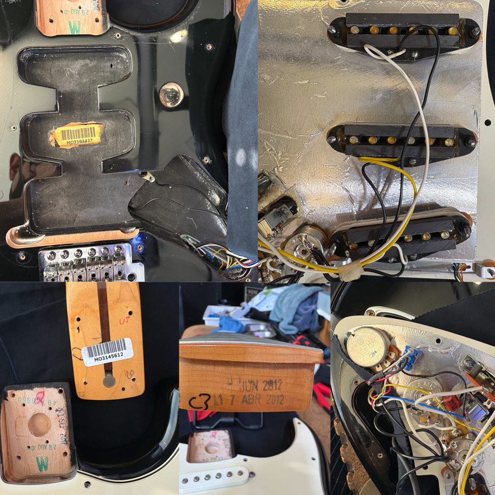 【中古】 エレキギター Fender / Roland GC-1 GK-Ready Stratocaster Maple FingerBoard Black 2012年製 GKピックアップ内蔵ストラトキャスター フェンダー ローランド ピックアップ