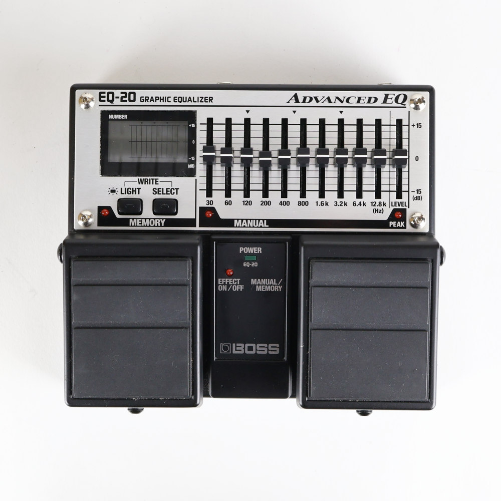BOSS EQ-20 Advanced EQ グラフィックイコライザー 中古】 イコライザー BOSS EQ-20 Graphic Equalizer ADVANCED EQ