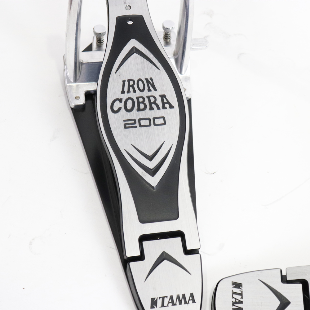 【中古】 ドラムツインペダル タマ TAMA HP200PTW Iron Cobra 200 Twin Pedal Power Glide アイアンコブラ ペダル