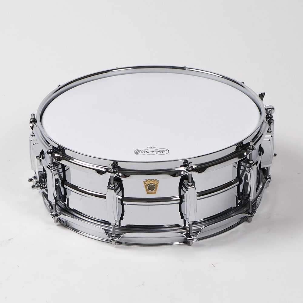 【中古】 スネアドラム ラディック Ludwig LM400 Supraphonic 14x5 スネアドラム 正面