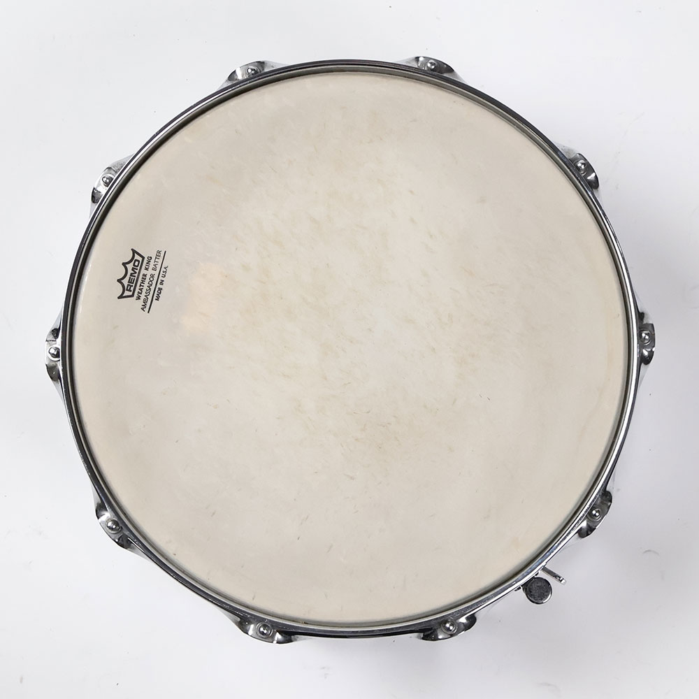 【中古】スネアドラム プレミア PREMiER 1036 Chrome Over Steel Snare Drum 14x6.5 スチールシェル スネアドラム 打面
