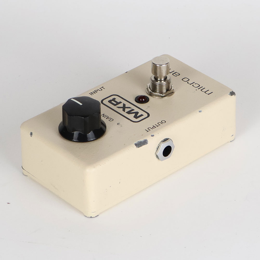 【中古】 ブースター エフェクター MXR M-133 MICRO AMP マイクロアンプ ギターエフェクター 全体