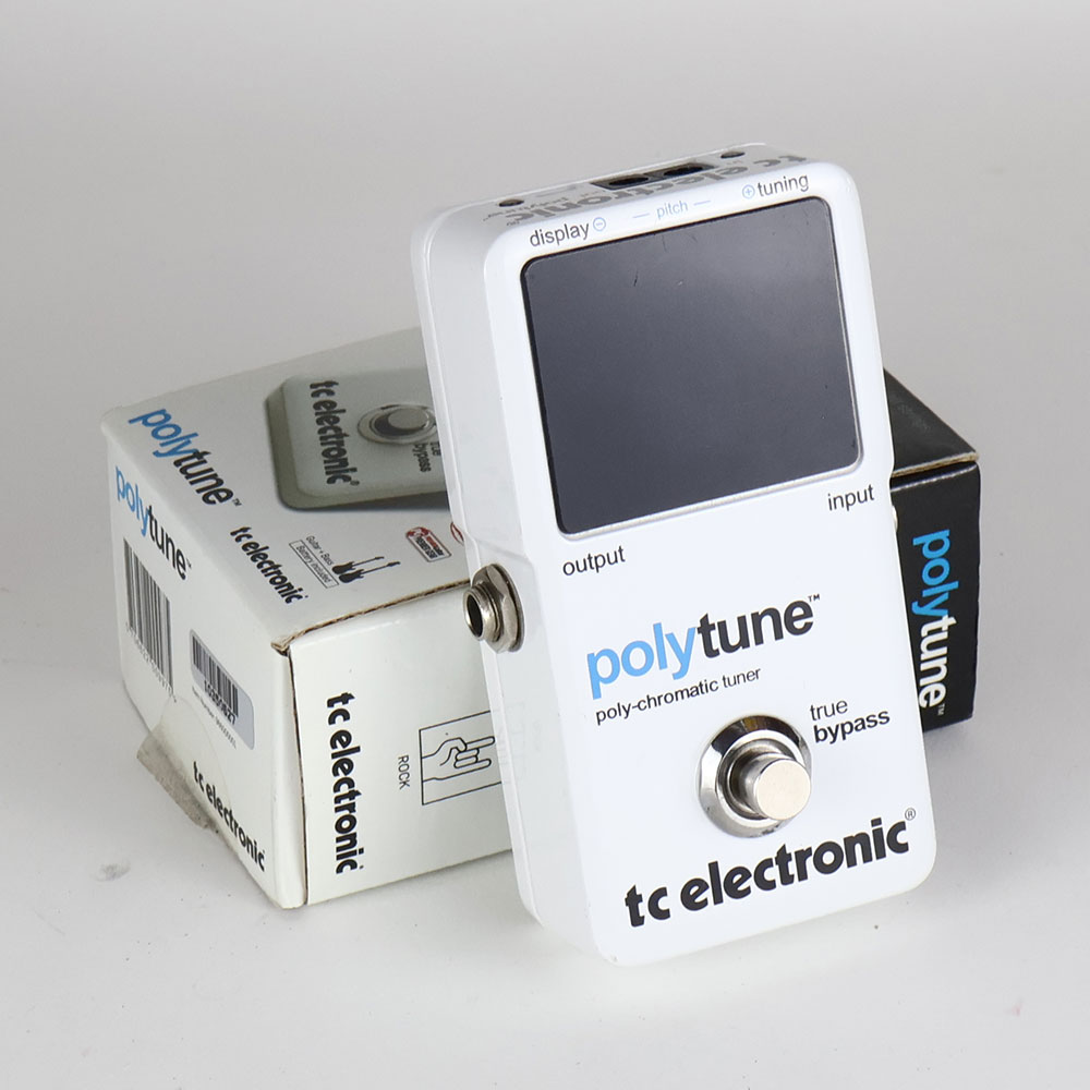 【中古】 チューナー tc electronic PolyTune 1 ポリフォニックチューナー ポリチューン ペダルチューナー