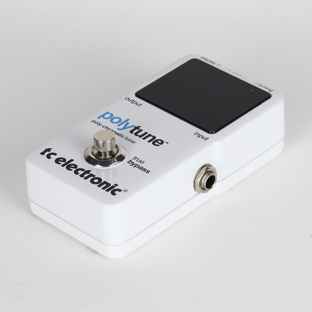 【中古】 チューナー tc electronic PolyTune 1 ポリフォニックチューナー ポリチューン ペダルチューナー 全体