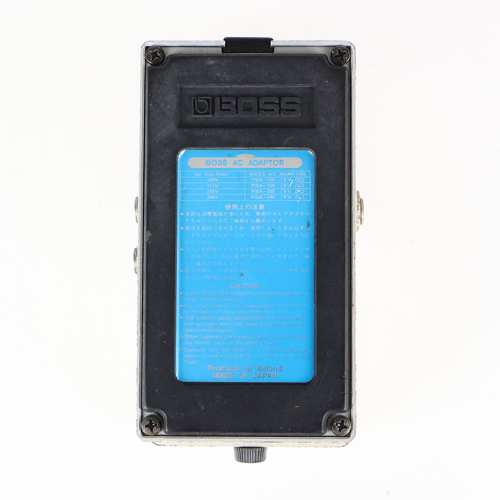 【中古】 デジタルディレイ エフェクター BOSS DD-3 Digtal Delay MADE IN JAPAN ギターエフェクター ディレイ 裏面