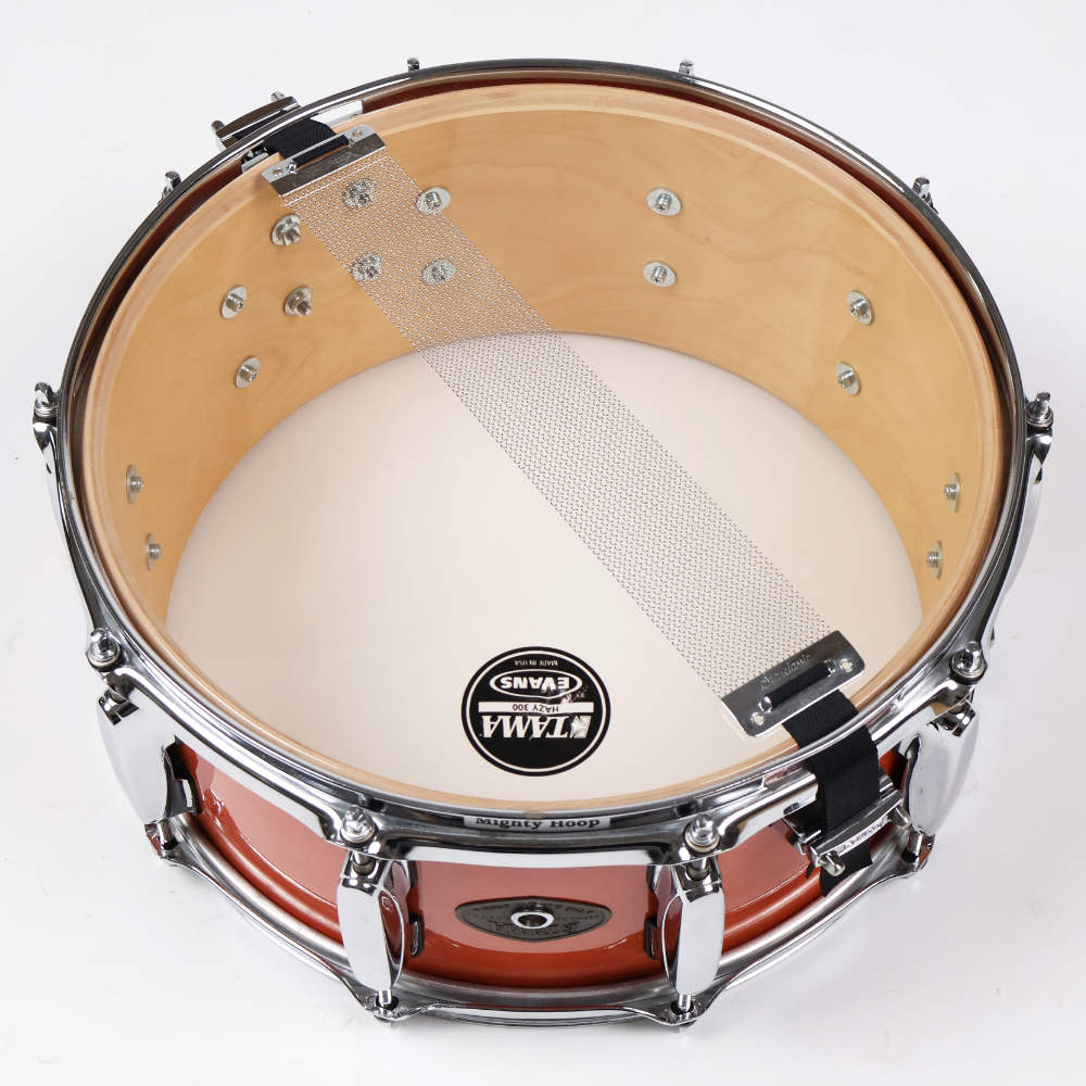 【中古】 スネアドラム タマ TAMA ウッドシェル スネアドラム 14x6.5 1990s 本体画像 裏
