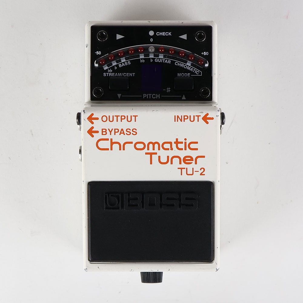 【中古】 クロマチックチューナー エフェクター BOSS TU-2 Chromatic Tuner ペダルチューナー