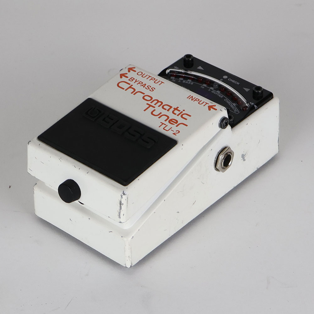 【中古】 クロマチックチューナー エフェクター BOSS TU-2 Chromatic Tuner ペダルチューナー 全体