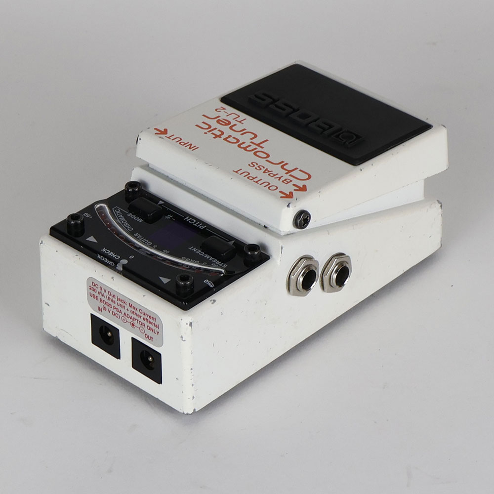 【中古】 クロマチックチューナー エフェクター BOSS TU-2 Chromatic Tuner ペダルチューナー 全体
