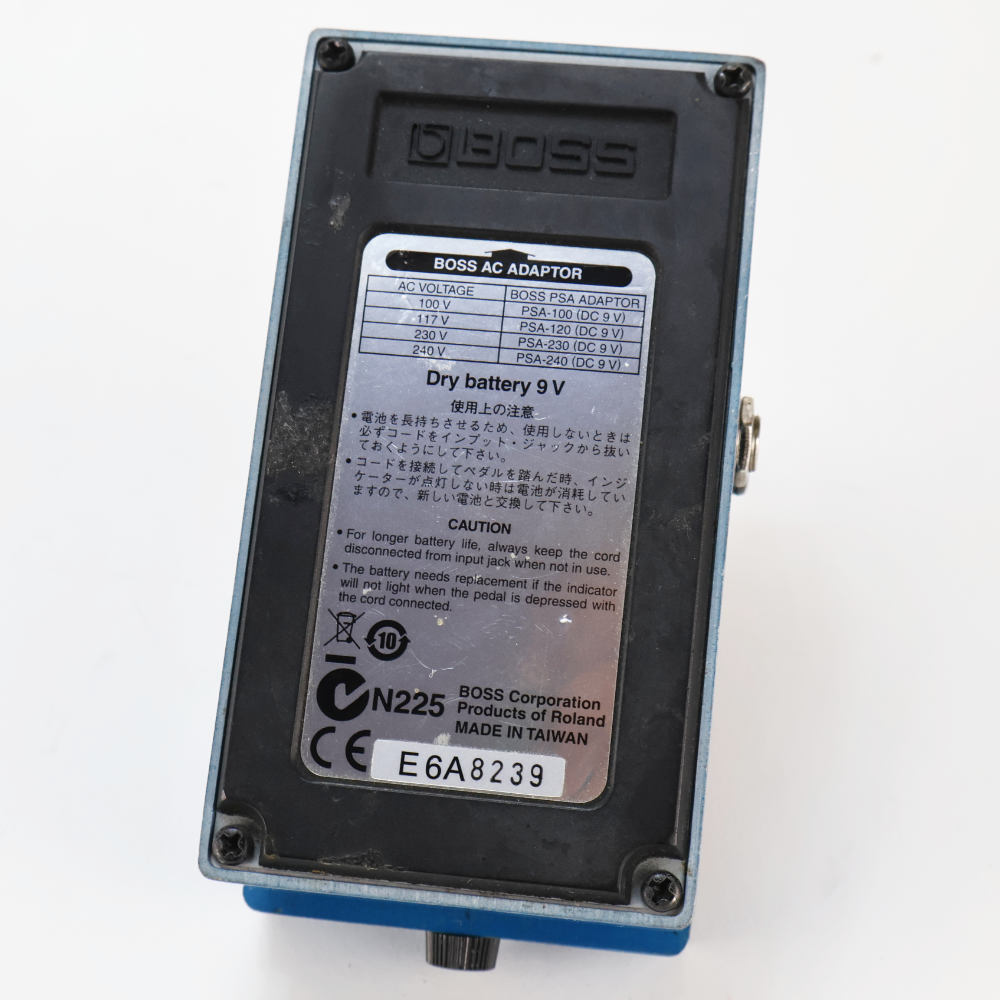 【中古】 ブルースドライバー エフェクター BOSS BD-2 Blues Driver ギターエフェクター オーバードライブ ブルドラ 本体画像 裏