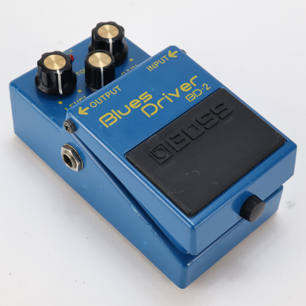 【中古】 ブルースドライバー エフェクター BOSS BD-2 Blues Driver ギターエフェクター オーバードライブ ブルドラ 本体画像 斜め 2
