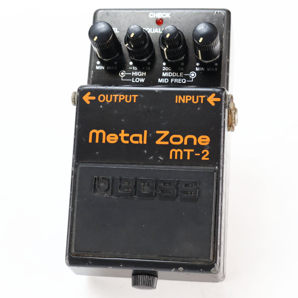 【中古】メタルゾーン エフェクター BOSS MT-2 Metal Zone ボス ギターエフェクター