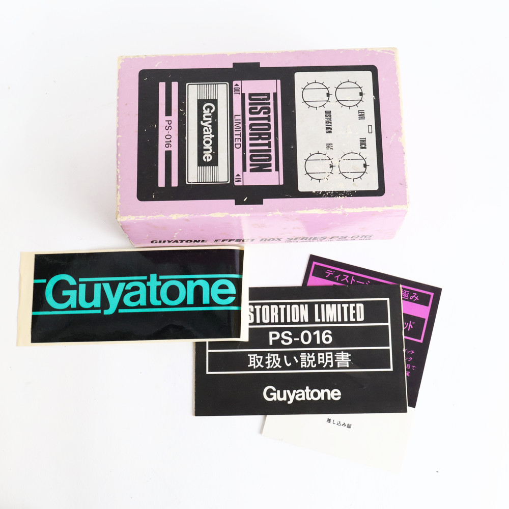 【中古】 ディストーション GUYATONE PS-016 DISTORTION LIMITED 付属品