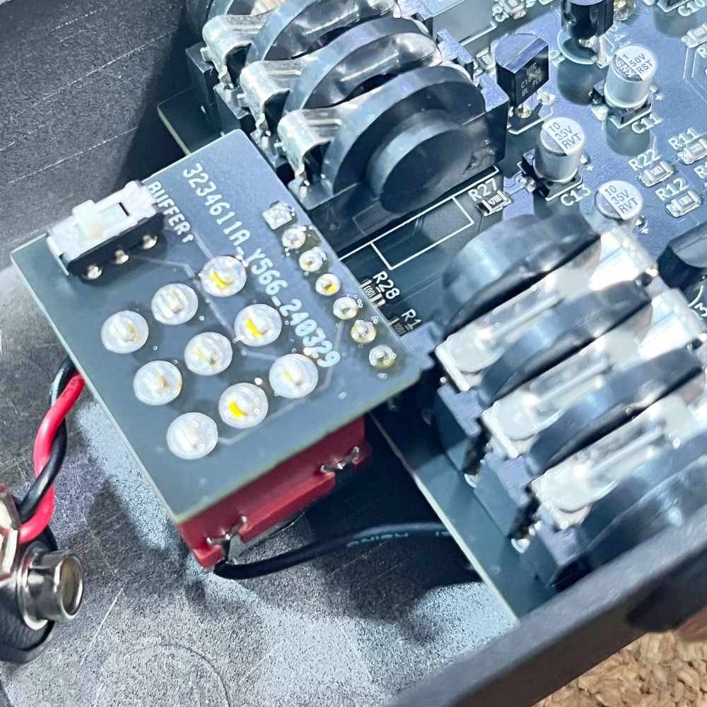 【中古】 エフェクター HTJ-WORKS TSH-10 V2 オーバードライブ 基盤