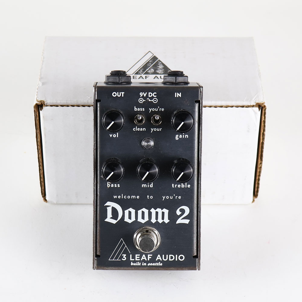 【中古】 ベースエフェクター 3 LeafAudio Doom 2 ベース用ファズ ディストーション スリーリーフオーディオ