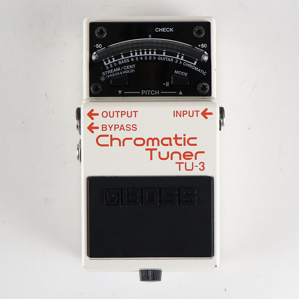 【中古】 クロマチックチューナー BOSS TU-3 Chromatic Tuner 正面