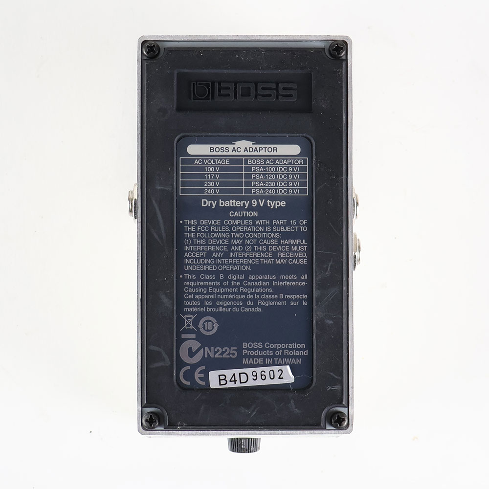 【中古】 クロマチックチューナー BOSS TU-3 Chromatic Tuner 裏面