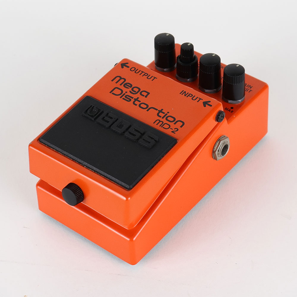 【中古】メガディストーション エフェクター BOSS MD-2 Mega Distortion ギターエフェクター ディストーション 全体