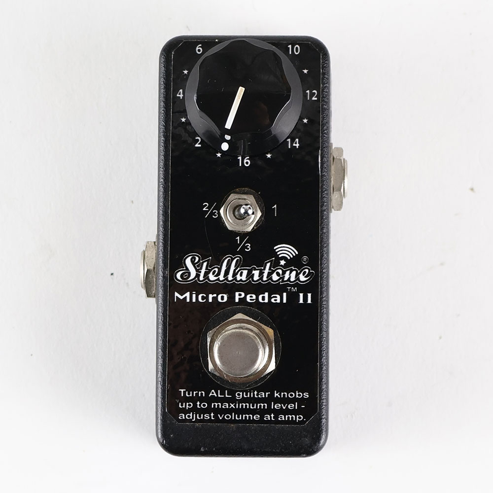 【中古】 ベースエフェクター Stellartone Micro Pedal II マイクロペダル2 パッシブトーンコントロール