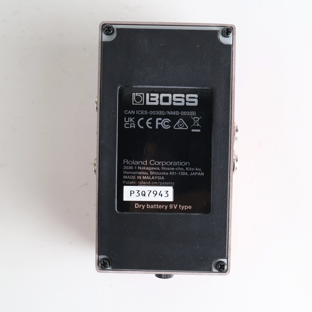 【中古】 ループステーション エフェクター BOSS RC-1 Loop Station ボス ギターエフェクター 裏面