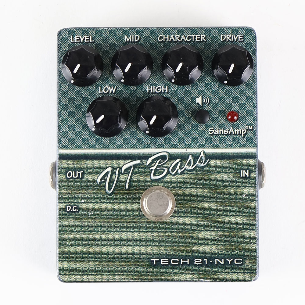 【中古】 ベースプリアンプ エフェクター TECH21 SansAmp VT Bass ベース用アンプシミュレーター ベースエフェクター