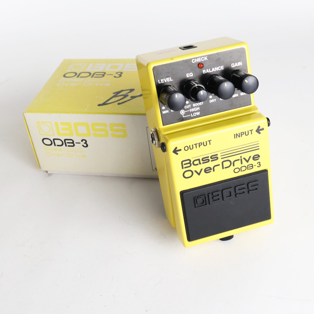 【中古】 ベースオーバードライブ エフェクター BOSS ODB-3 Bass OverDrive ベースエフェクター