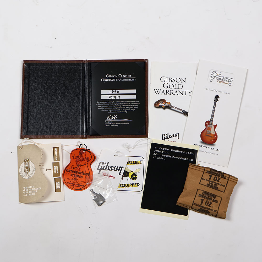 【中古】 エレキギター Gibson Custom Shop Historic Collection 1958 Les Paul Standard Reissue VOS 2012年製 プレーントップ ギブソン カスタムショップ レスポール ヒスコレ 付属品