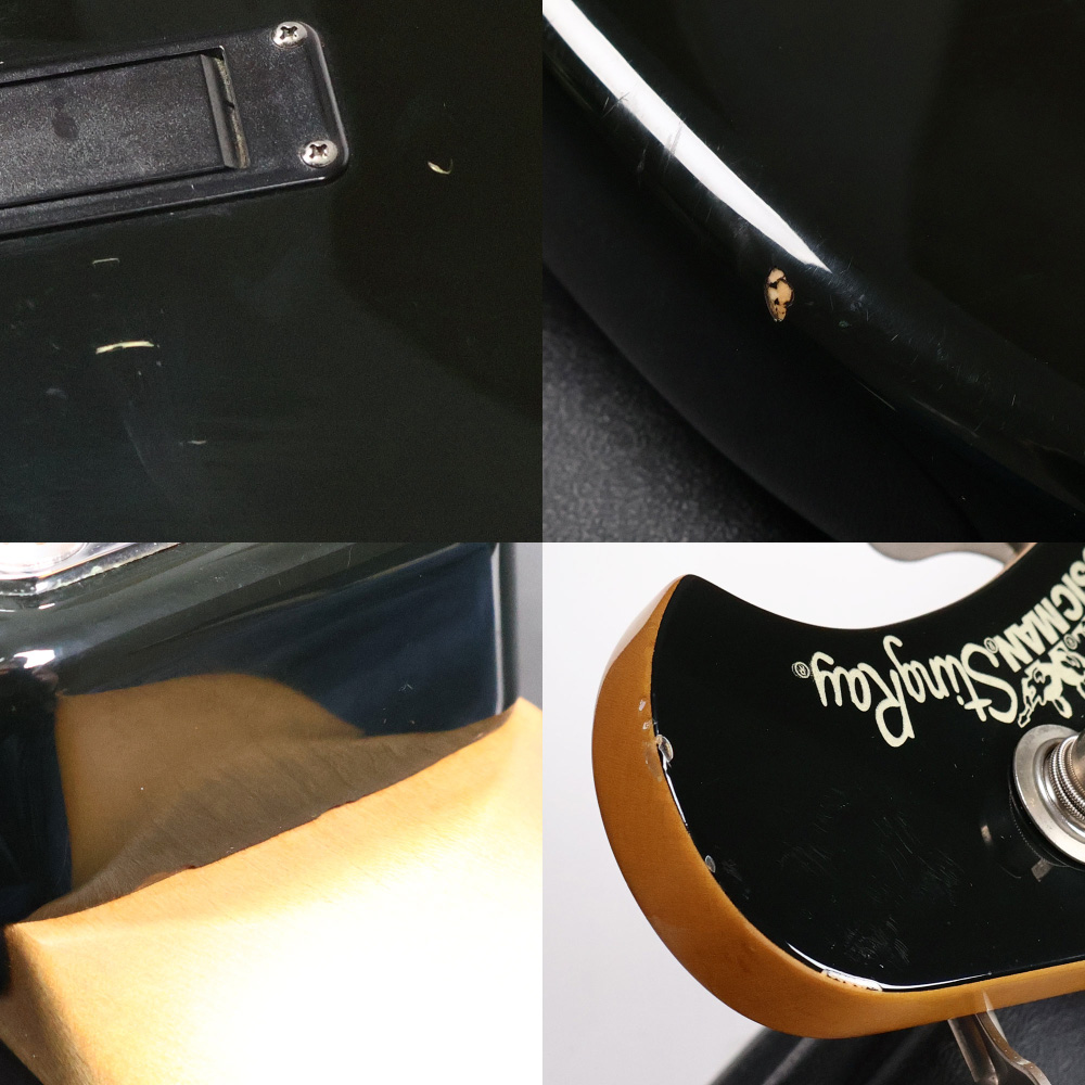 【中古】 MUSIC MAN ミュージックマン StingRay スティングレイ Black Matching Headstock 2005年製 マッチングヘッド仕様 エレキベース 傷