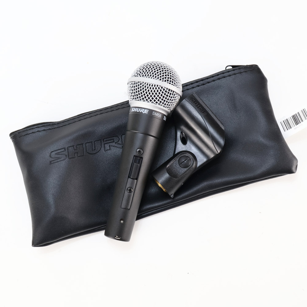 【中古】 マイク ダイナミックマイク SHURE SM58SE スイッチ付き シュアー 58 ゴッパ シュア