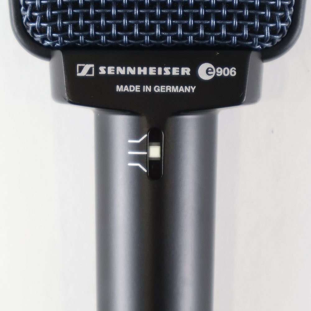 【中古】 マイク ゼンハイザー SENNHEISER e906 ギターアンプに最適 ダイナミック インストルメントマイクロホン スイッチ