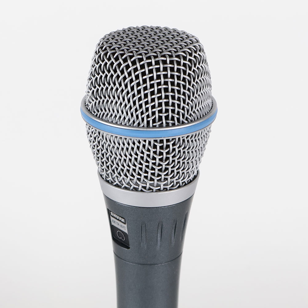 【中古】 SHURE シュア BETA87C ボーカル用コンデンサーマイク グリル
