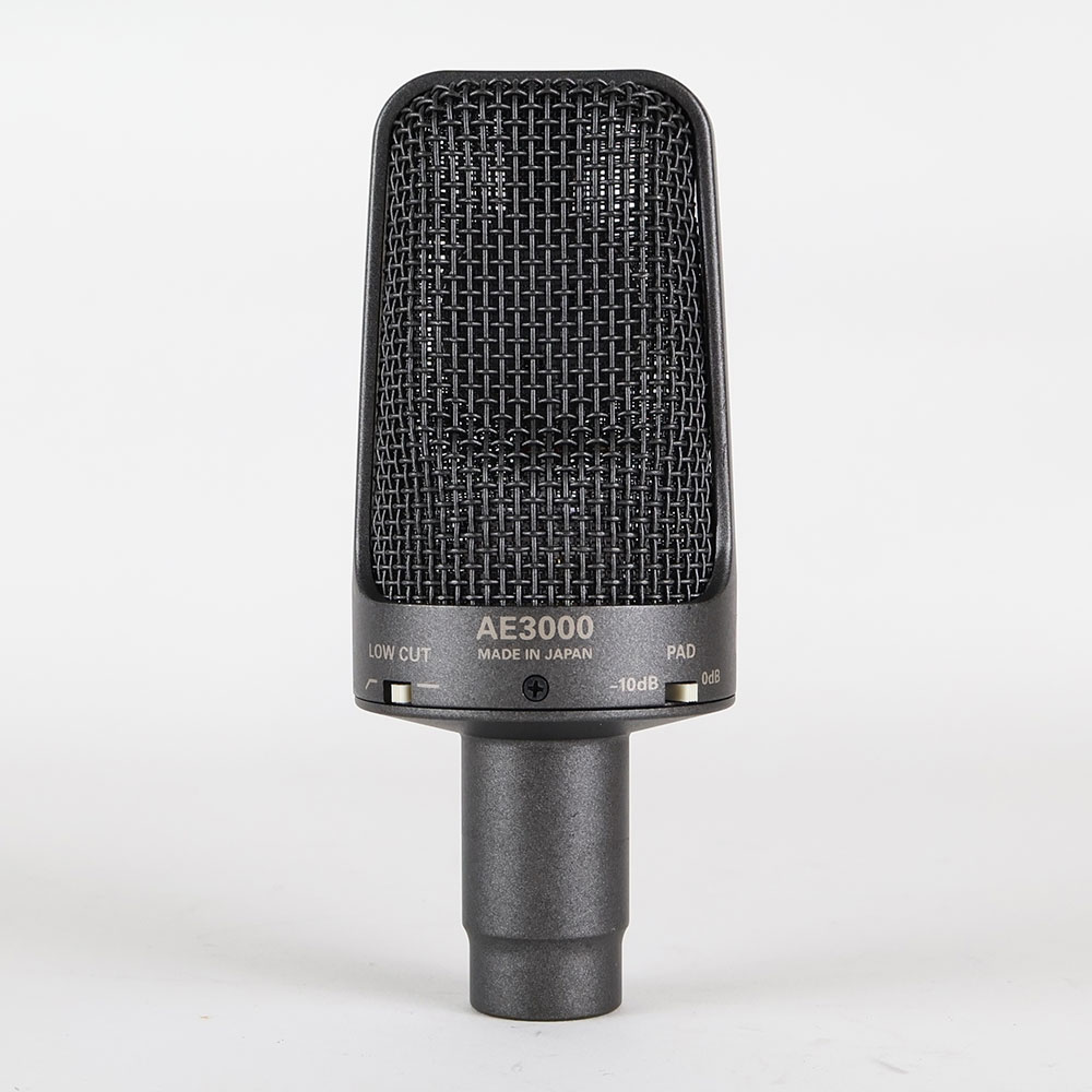 【中古】 AUDIO-TECHNICA AE3000 コンデンサーマイク 日本製 MADE IN JAPAN 背面