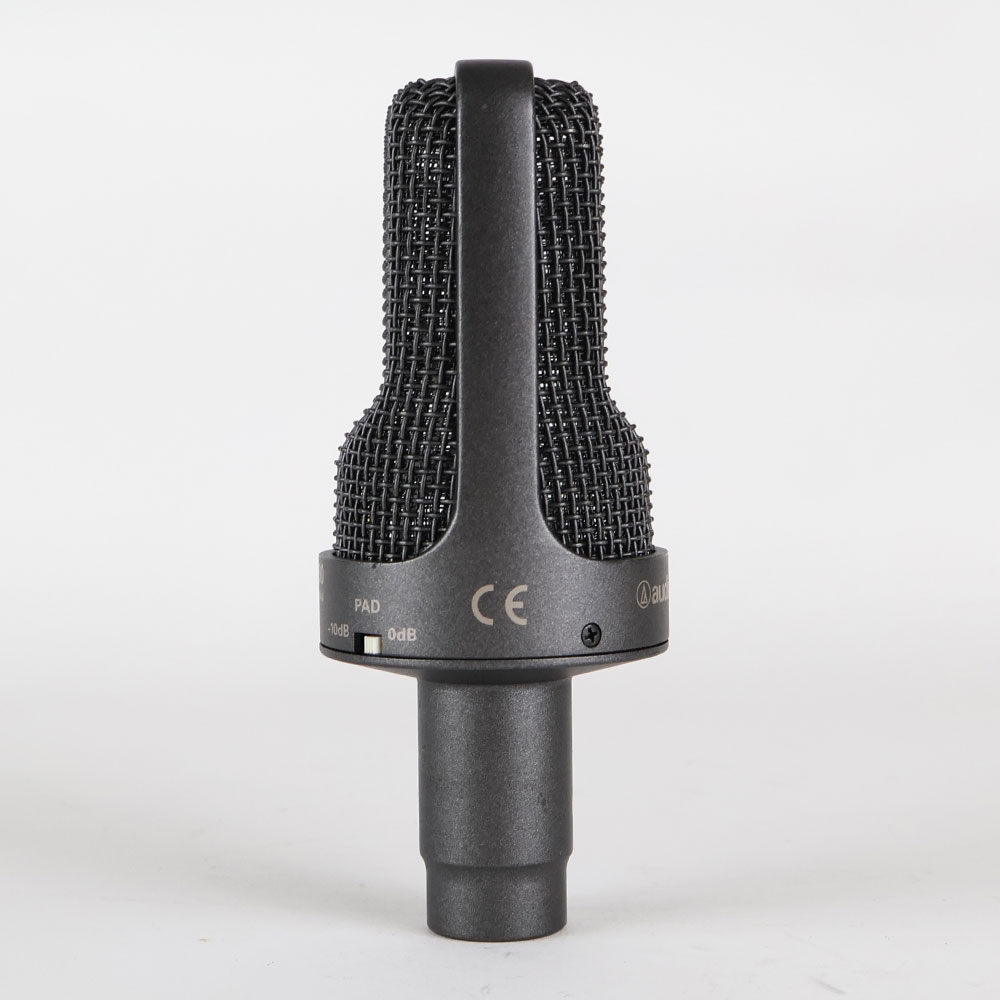 【中古】 AUDIO-TECHNICA AE3000 コンデンサーマイク 日本製 MADE IN JAPAN 側面