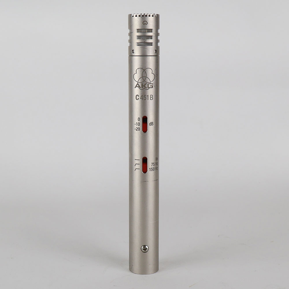 【中古】 マイク AKG C451B コンデンサーマイクロフォン 451 シゴイチ アカゲ