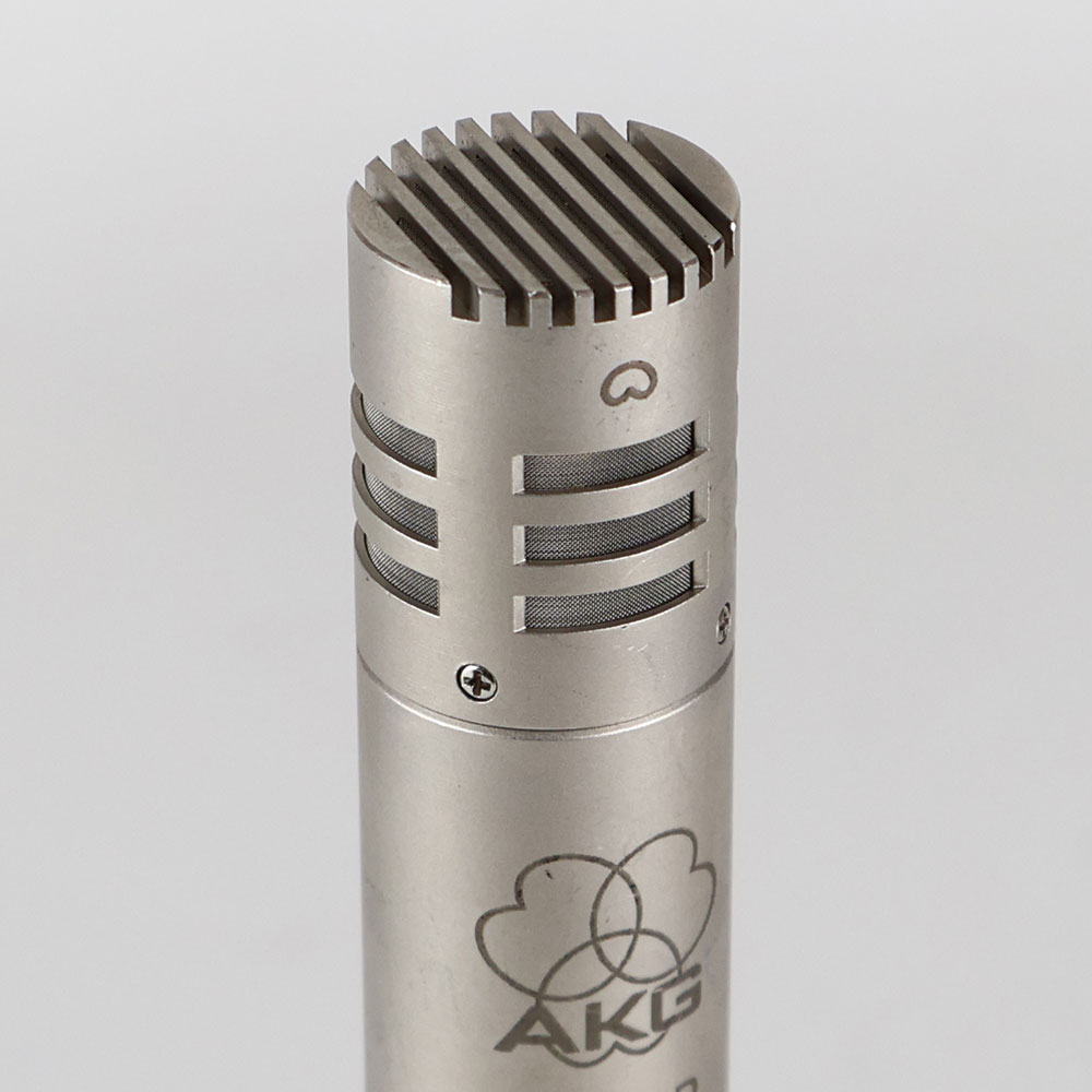 【中古】 マイク AKG C451B コンデンサーマイクロフォン 451 シゴイチ アカゲ グリル部