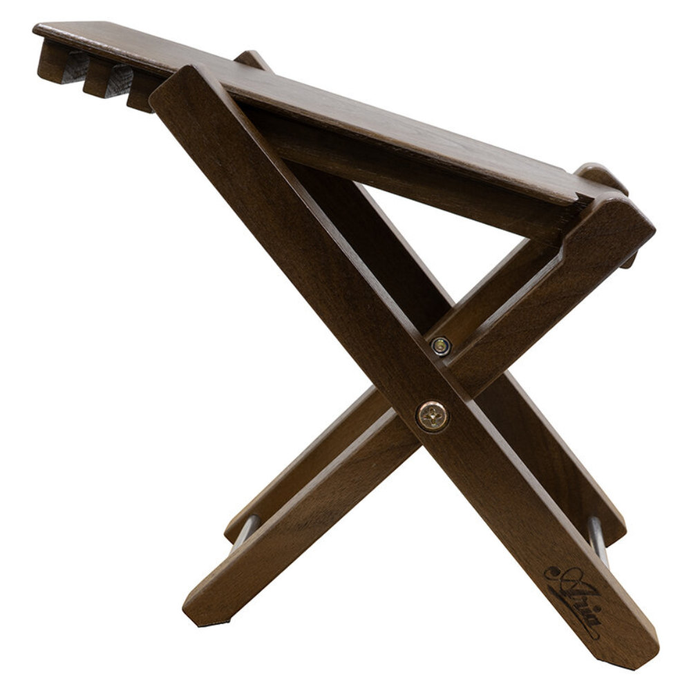 ARIA アリア WFT-500 Wood ウォルナット製 ギター用足台 フットレスト 本体画像 3