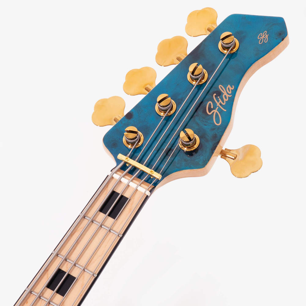 Sfida スフィーダ SJB-900BP BL 5弦エレキベース ヘッド画像