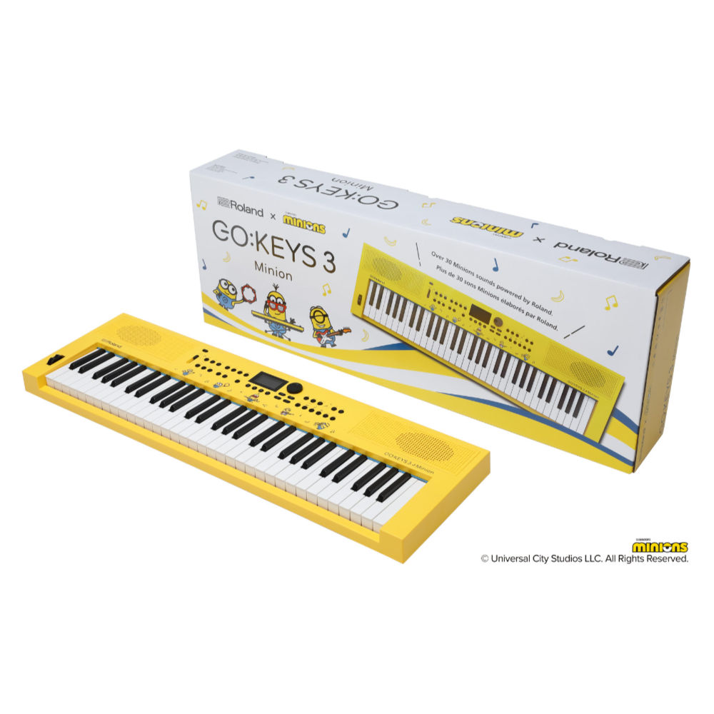 ROLAND GO:KEYS 3 Minion GOKEYS3-MI ミニオンズ x ローランド コラボレーションモデル minions