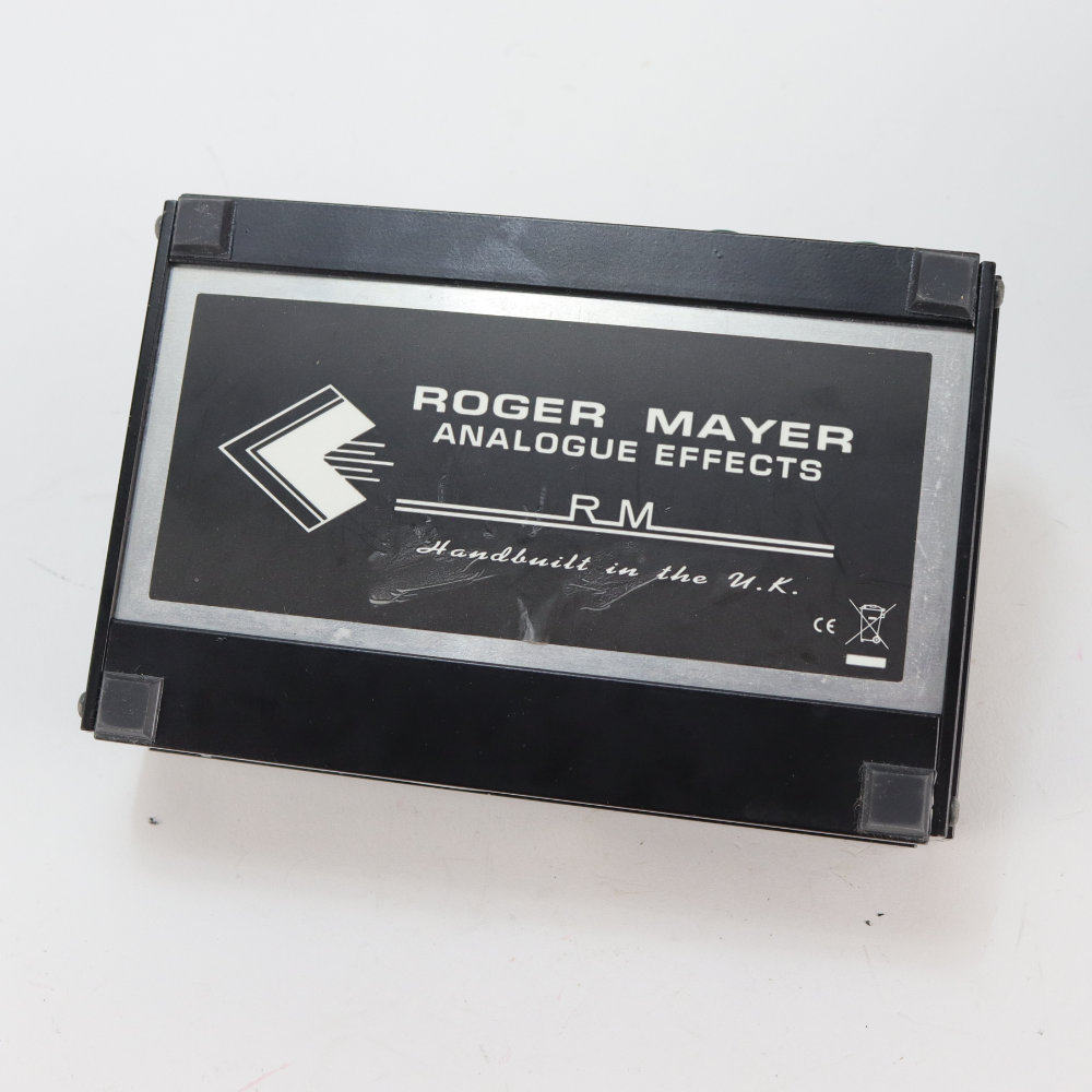 【中古】 エフェクター Roger Mayer Voodoo-Bass 2 ロジャーメイヤー ベース用オーバードライブ ロジャーメイヤー 底面
