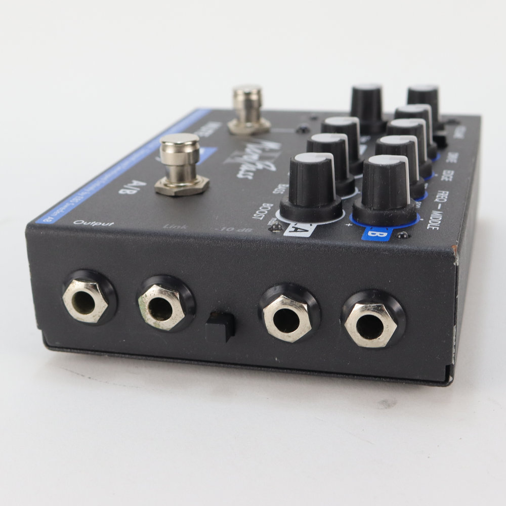 【中古】 ベースプリアンプ EBS Micro Bass II マイクロベース2 ダイレクトボックス DI 側面
