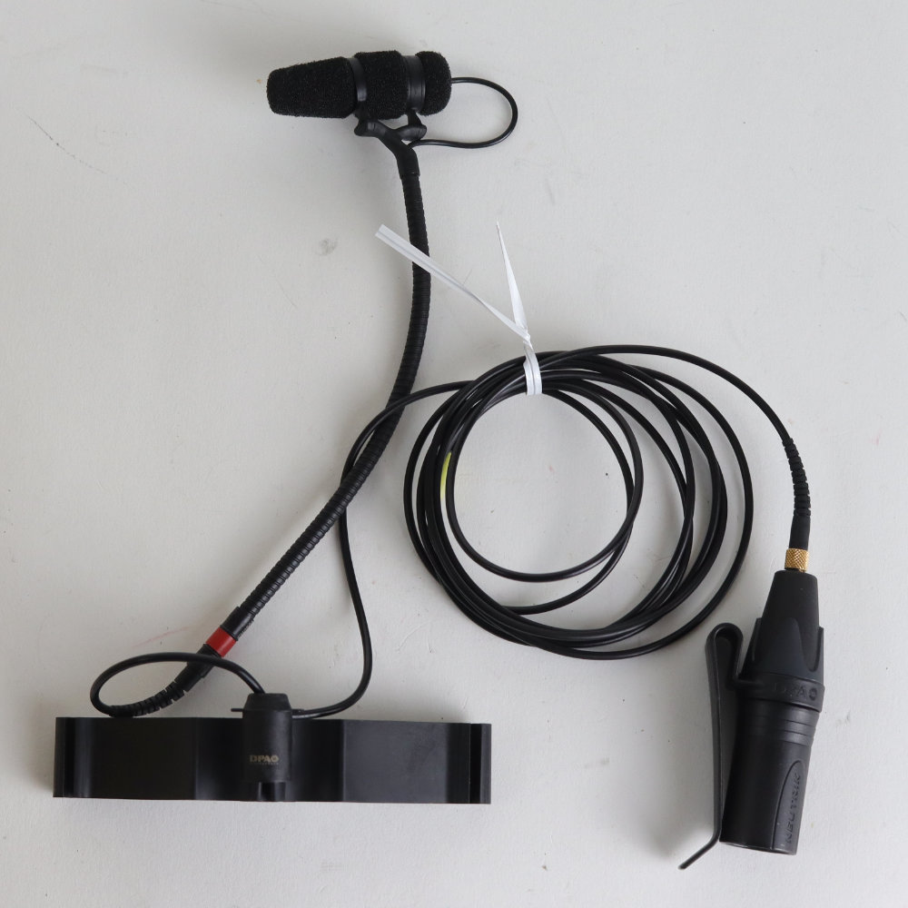 【中古】 DPA 4099-DC-1-201-B 楽器用 高感度マイクロホン コントラバス用マイクセット ウッドベース用マイクセット