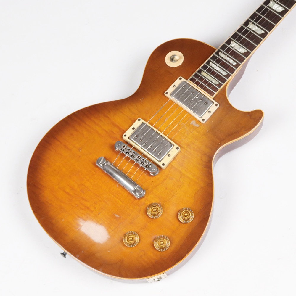 【中古】 エレキギター Gibson Les Paul Standard Plus Hony Burst 2002年製 ギブソン レスポールスタンダード プラストップ プレイヤーズコンディション ボディトップ