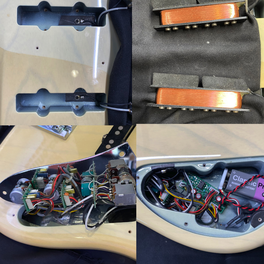 【中古】Crews Maniac Sound クルーズ マニアックサウンド JB-Modern 2004 Blond エレキベース ピックアップ