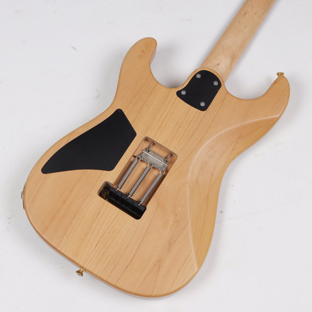 【中古】 エレキギター Saito Guitars S-622 Rosewood FingerBoard Black 齋藤ギター STスタイル Saytone Bore up/ Sledge αピックアップ搭載 ボディバック