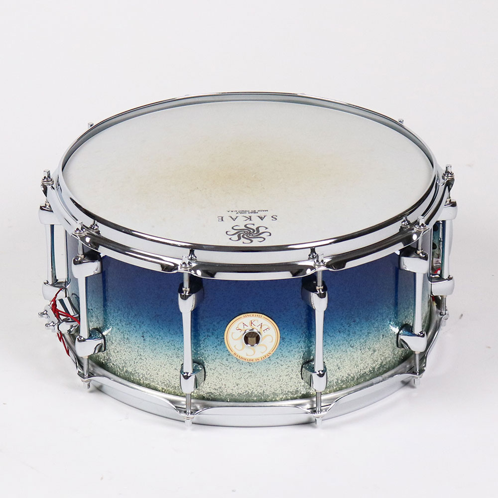 【中古】 スネアドラム サカエ SAKAE SD1465BV Bubinga Shell 14x6.5 ブビンガシェル
