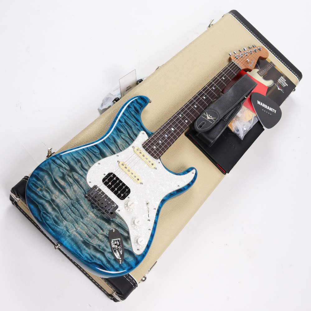 【中古】 エレキギター Fender Custom Shop MBS Custom Quilted Maple Stratocaster Caribbeane Blue Burst by Austin Macnutt 2025年製