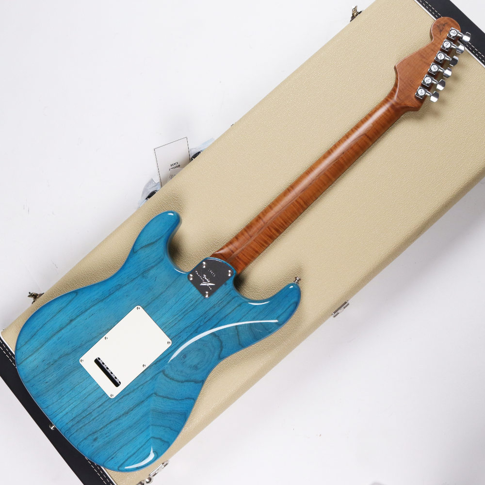 【中古】 エレキギター Fender Custom Shop MBS Custom Quilted Maple Stratocaster Caribbeane Blue Burst by Austin Macnutt 2025年製 ボディバック画像 